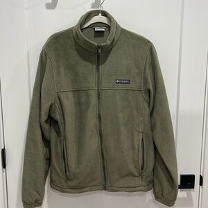 Green Columbia fleece